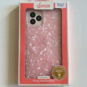 Brand New Pink Pearl Tort iPhone 12 Pro Max Case